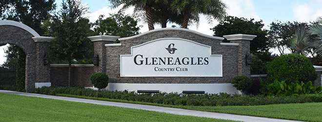 Gleneagles Country Club Entrance